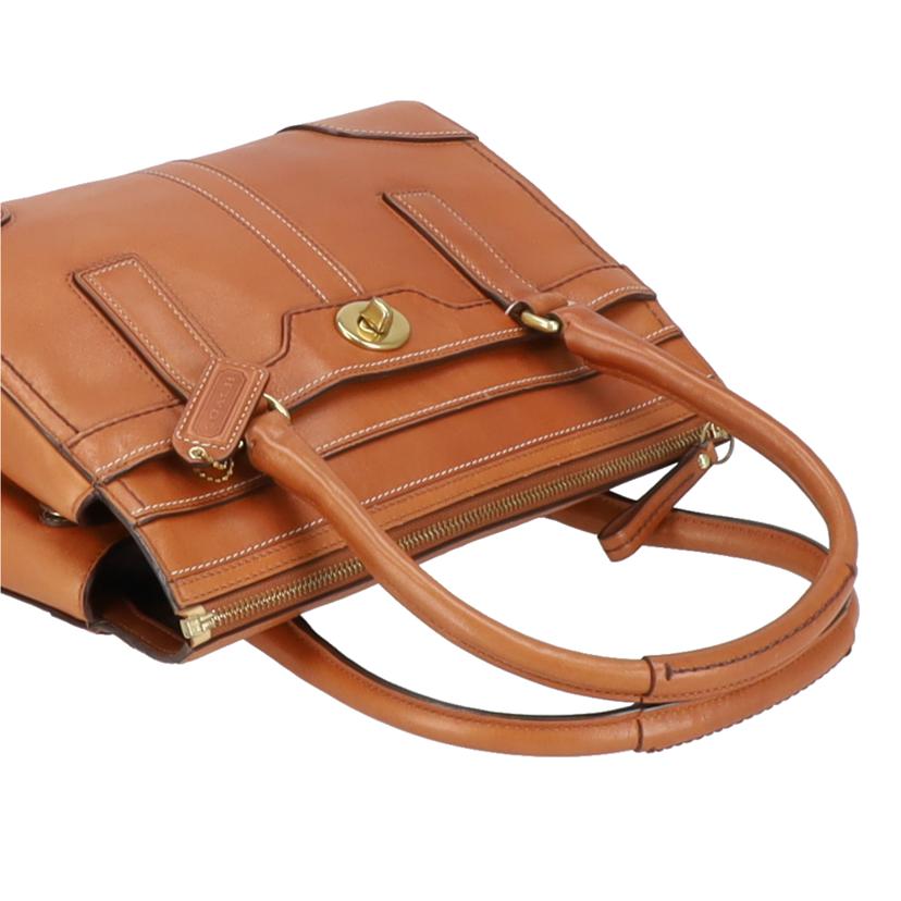 COACH コーチ/ハンプトンズレザーミディアムキャリーオール/ハンドバッグ/11047//G07**/Aランク/18