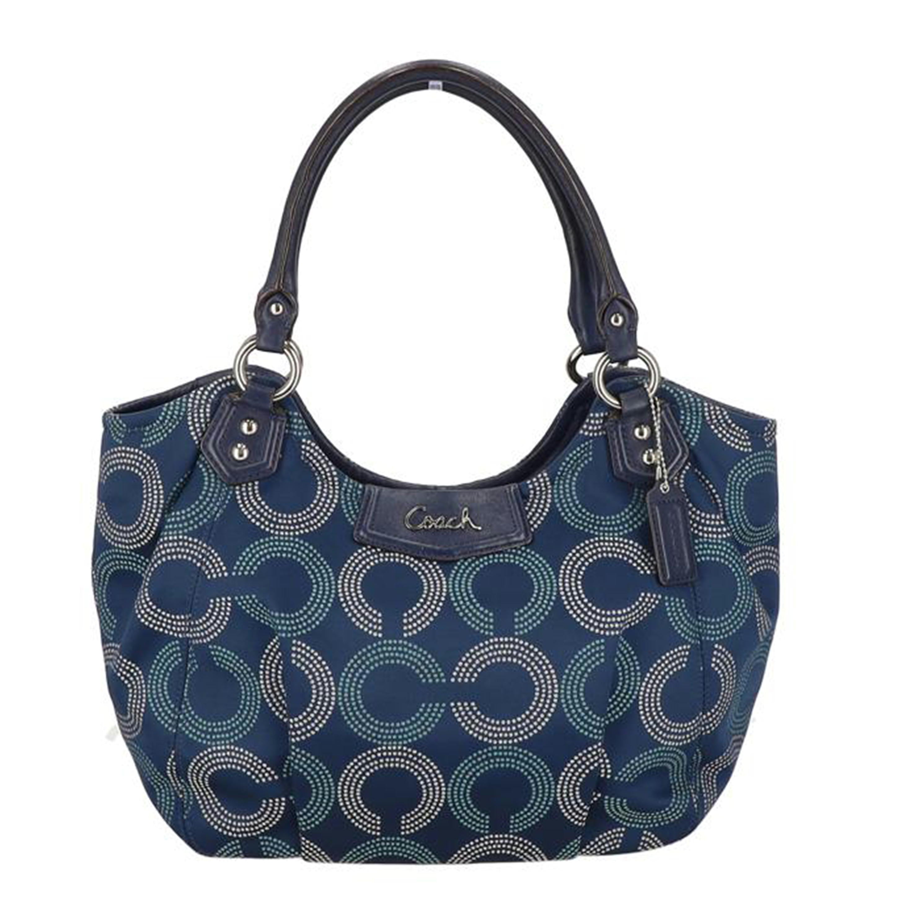 COACH コーチ/アシュリードットオプアートサテンプリーテッドトートバッグ/F23311//A14**/ABランク/18