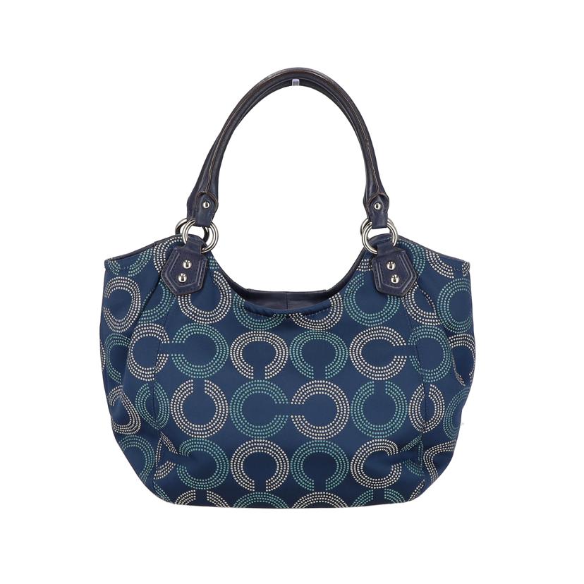 COACH コーチ/アシュリードットオプアートサテンプリーテッドトートバッグ/F23311//A14**/ABランク/18