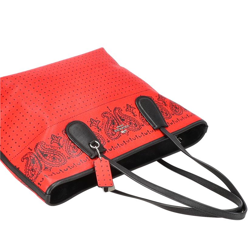 COACH コーチ/タクシーグレインレザーバンディットジップトート/36357//L14**/Aランク/18