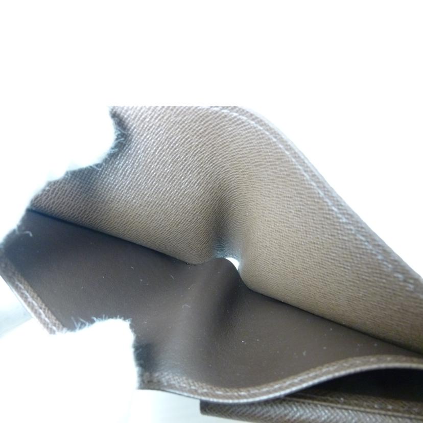 LV ルイヴィトン/ポルトフォイユ・マルコ/ダミエ/エベヌ/N61675//CA2***/Aランク/88