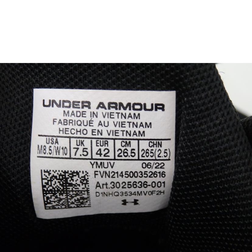 under armour アンダーアーマー/under armour メンズスニーカー//ABランク/84