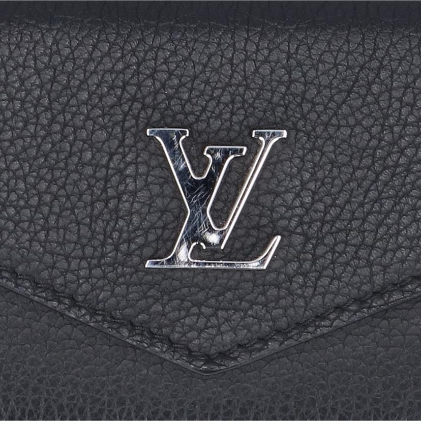 LOUIS VUITTON ルイヴィトン/ポルトフォイユロック・ミニ/トリヨン/ノワール/M63921//RFI*/Aランク/75