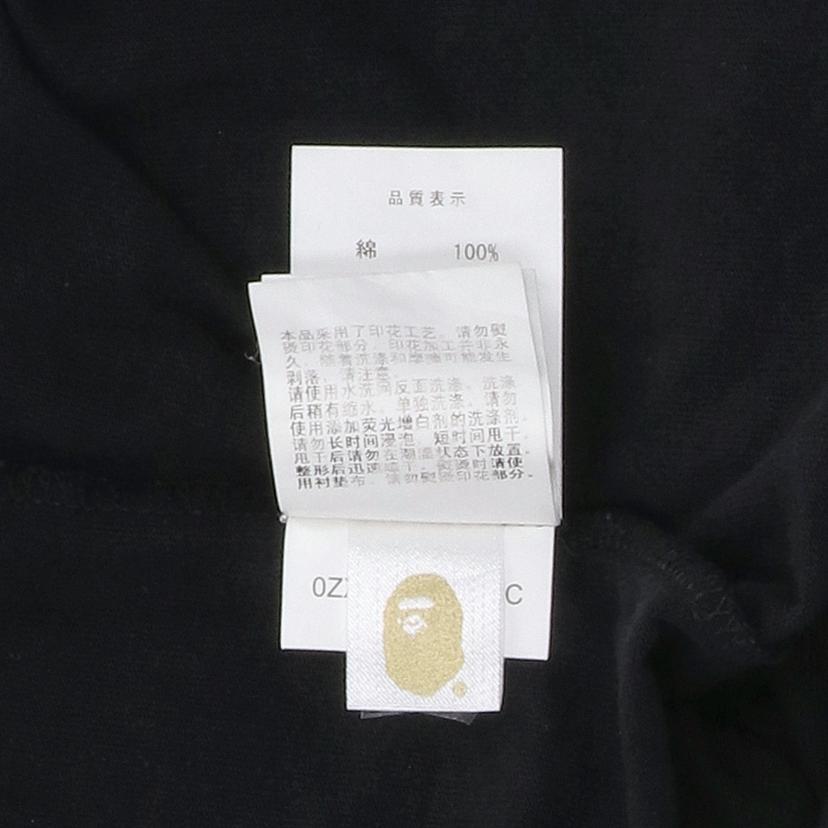 A Bathing Ape ア ベイシング エイプ/サイドジップTシャツ/001LTF201023X//Bランク/85