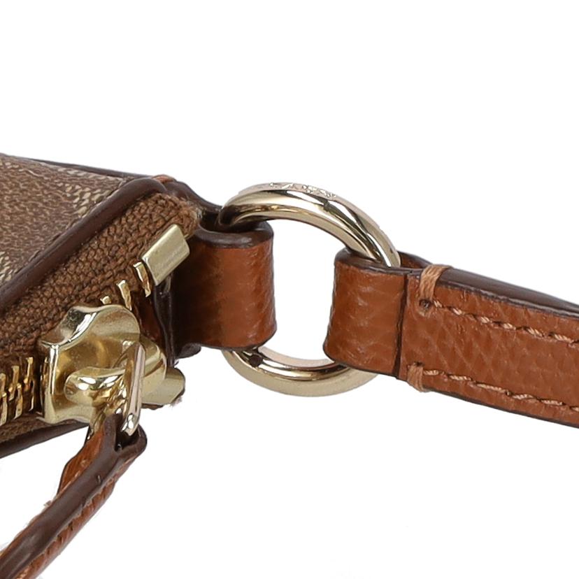 COACH コーチ/PVCシグネチャーショルダーバッグ/ブラウン/F35940//M15**/Aランク/18