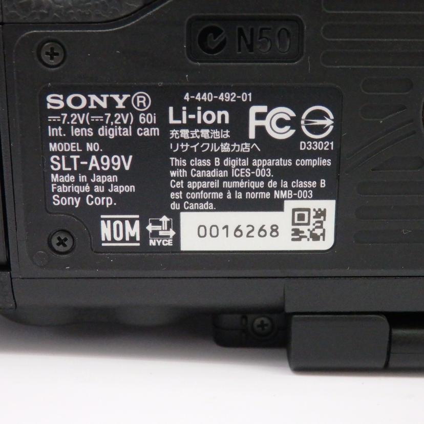 SONY ソニー/デジタル一眼カメラボディ/α99/α99 SLT-A99V//Aランク/77