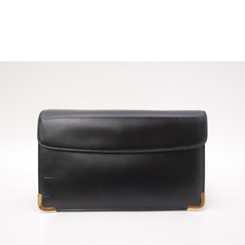 ChistianDior クリスチャンディオール/ヴィンテージクラッチバッグ/ブラック//ABランク/69