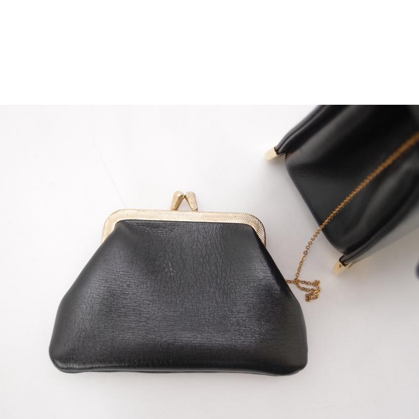 ChistianDior クリスチャンディオール/ヴィンテージクラッチバッグ/ブラック//ABランク/69