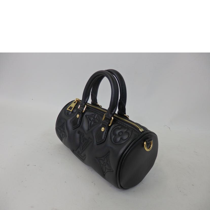 LV ルイヴィトン/パピヨンBB/バブルグラム・レザー/ブラック/M59800//RFI****/SAランク/84