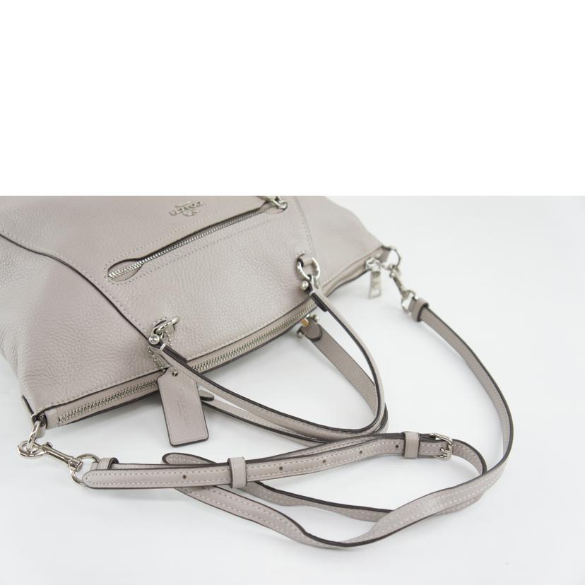 COACH コーチ/2WAYハンドバッグ/グレー/カーフ/79997//209*/ABランク/64
