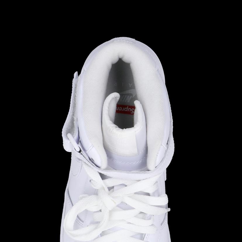 NIKE ナイキ/xSupremeエアフォース1/MID/SP/ホワイト/FZ8784-100//Sランク/69