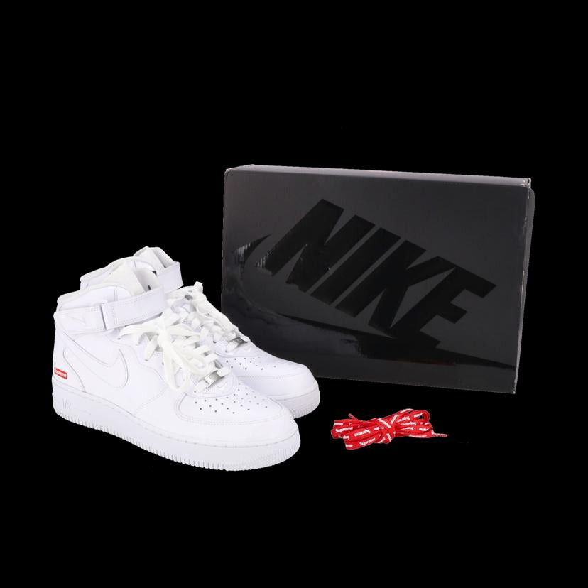 NIKE ナイキ/xSupremeエアフォース1/MID/SP/ホワイト/FZ8784-100//Sランク/69