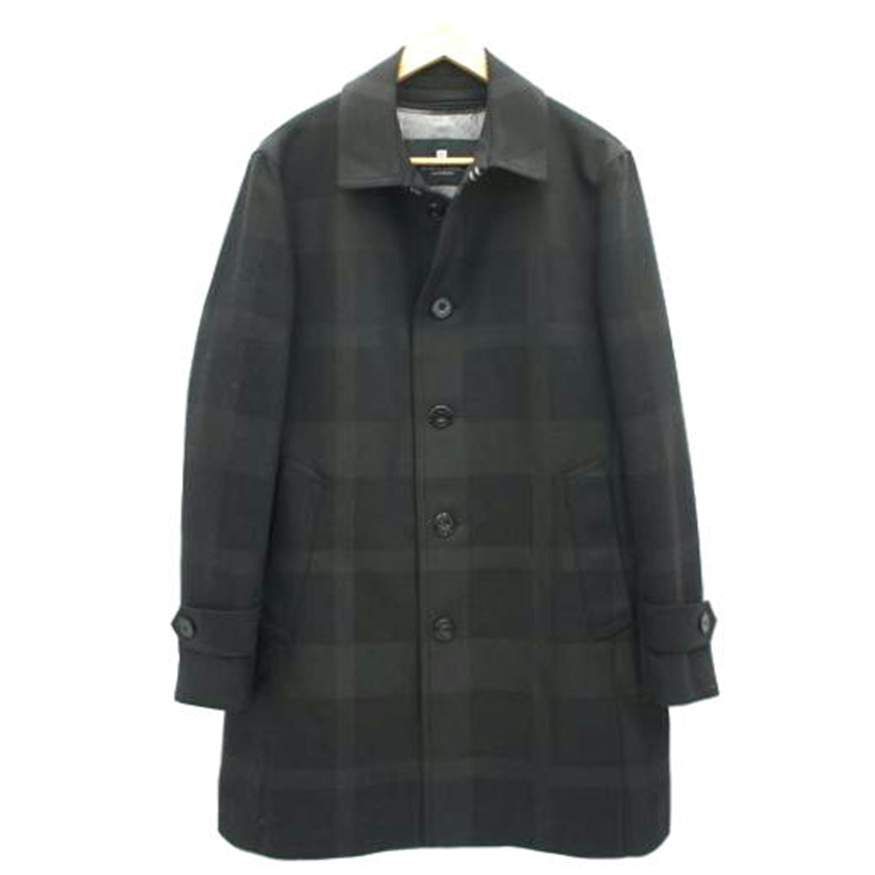 【美品✨】ブラックレーベルクレストブリッジ　トレンチコート　ウール　ベルト　Ｌ 一部店舗限定】by CRAFTSMAN コットンベンタイルダブルトレンチコート