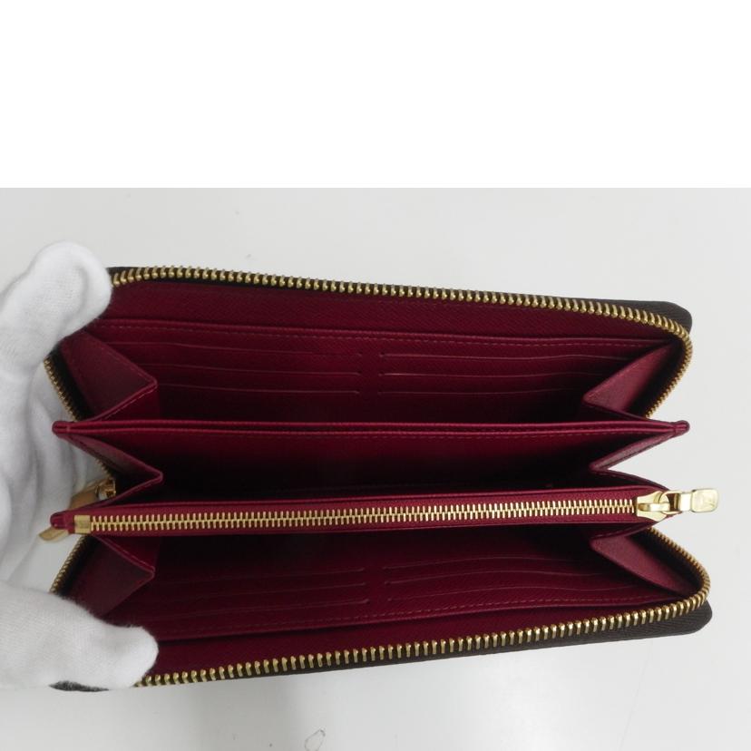 LV ルイ・ヴィトン/ジッピーウォレット/フューシャ/M41895//CA4***/Aランク/82