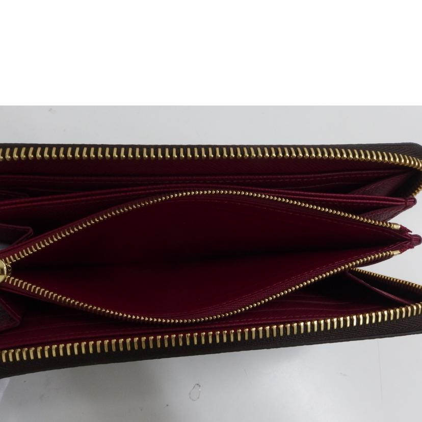 LV ルイ・ヴィトン/ジッピーウォレット/フューシャ/M41895//CA4***/Aランク/82