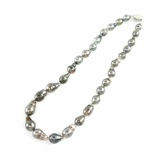 K14WGパールネックレス 9.5~12.5mm//ABランク/64