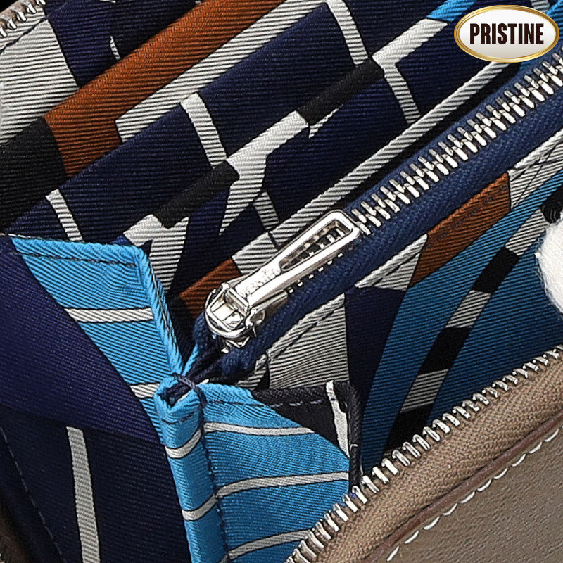 HERMES/アザップロングシルクイン/エプソン・エトゥープ //Y T*****/SAランク/75