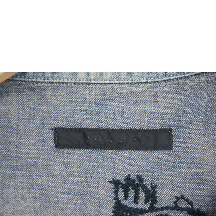 roar ロアー/LAPパンサー刺繍デニムジャケット/スワロフスキー/13SRB-04A//Bランク/05