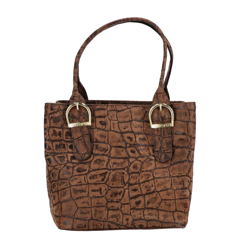 HIROFU ヒロフ/レザーハンドバッグ/6857//ABランク/93