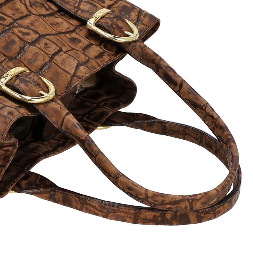 HIROFU ヒロフ/レザーハンドバッグ/6857//ABランク/93