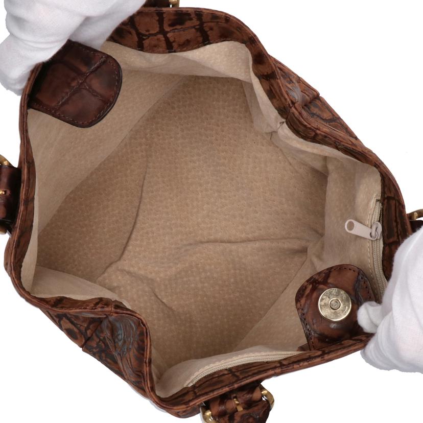 HIROFU ヒロフ/レザーハンドバッグ/6857//ABランク/93