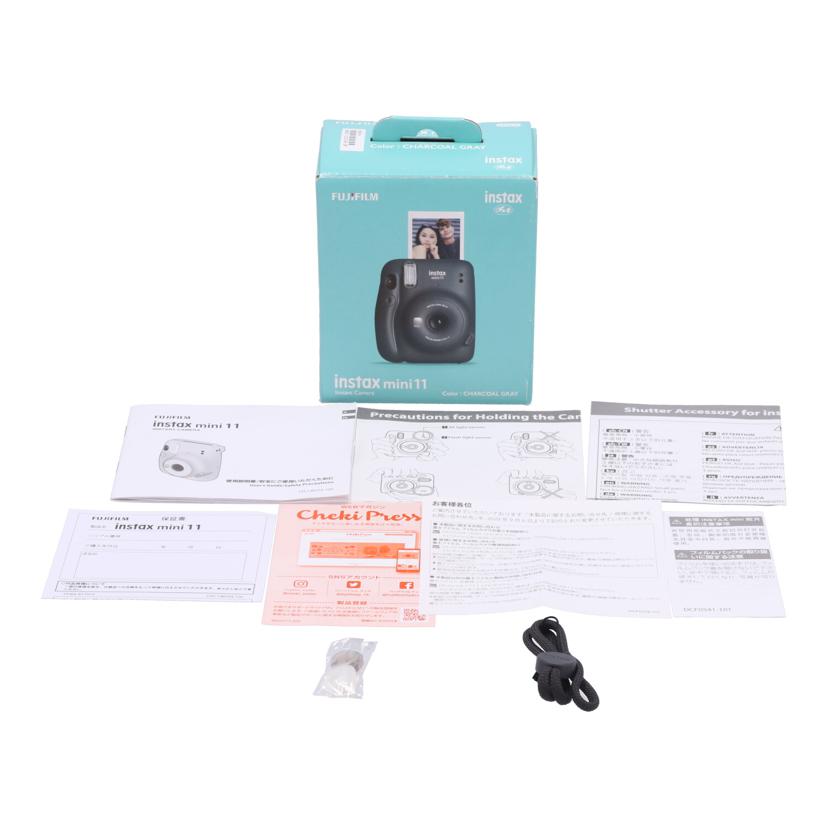 FUJIFILM 富士フイルム /インスタントカメラ/チェキ/insax mini11//B832114/ABランク/62