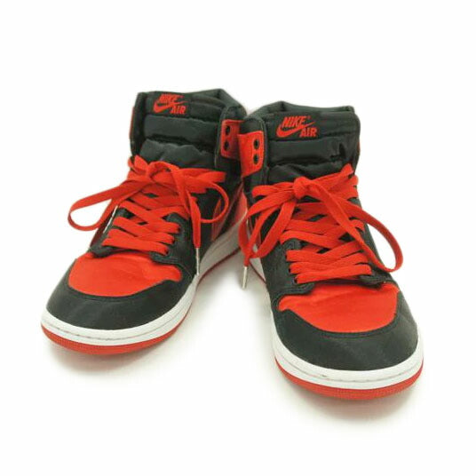 NIKE ナイキ/WMNS JORDAN1 レトロハイOG/赤×黒/FD4810-061//Aランク/20