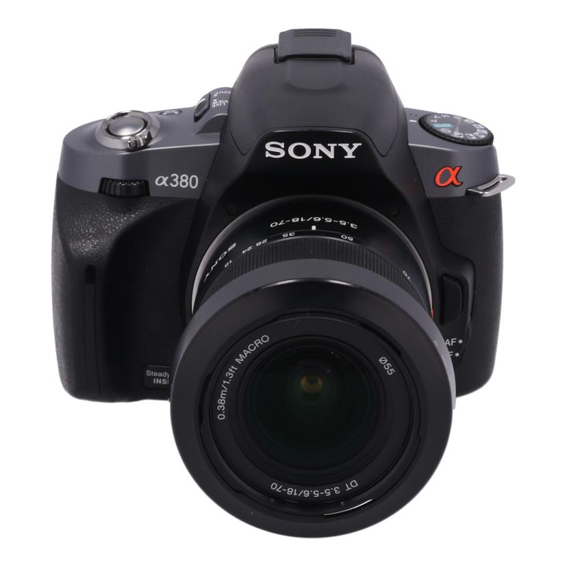 SONY ソニー/デジタル一眼 レンズセット/α380 /DSLR-A380 18-70mmレンズセット//0271855/Bランク/62