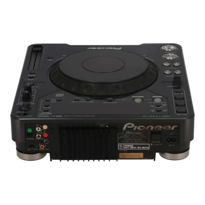 Pioneer パイオニア /CDJ/DJ用CDプレーヤー/CDJ-1000//BEMP001201JP/BCランク/78