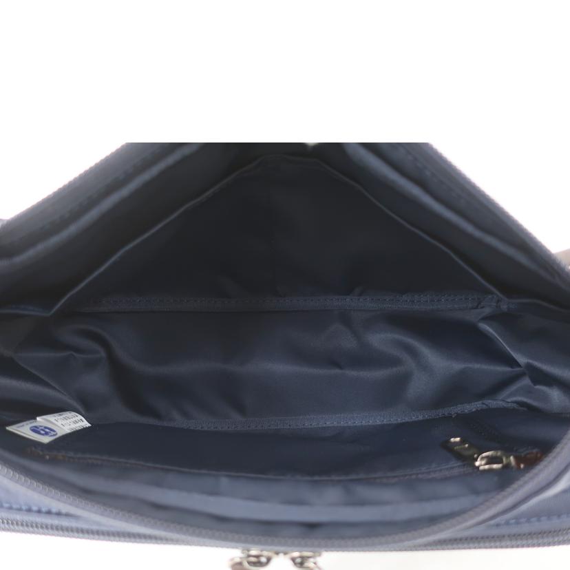 PORTER ポーター/ショルダーバッグ ダブルファスナー ネイビー//Aランク/65