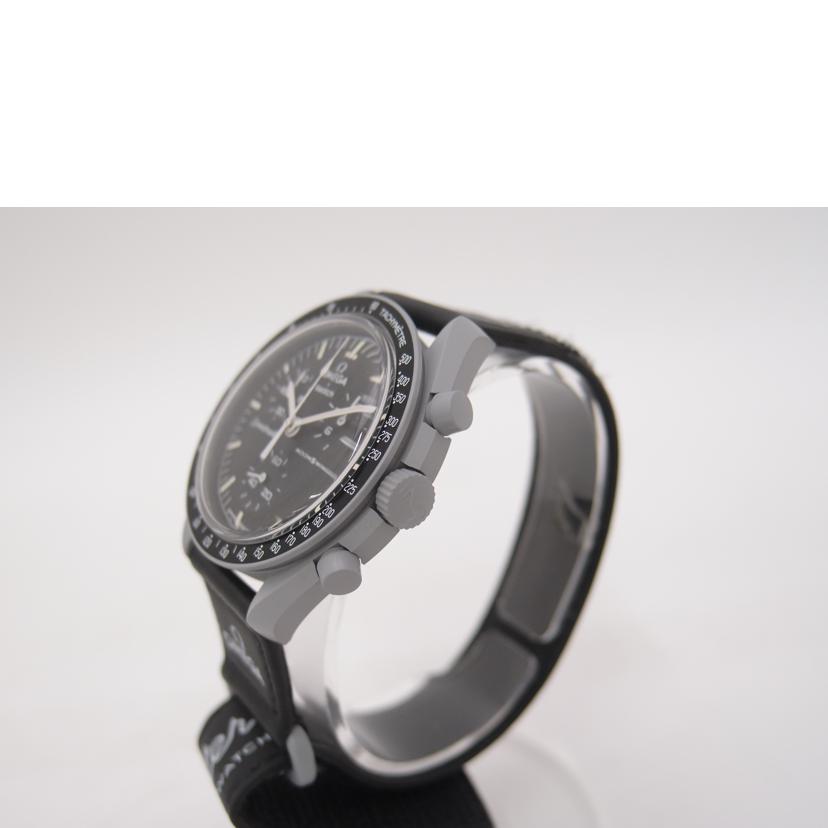 OMEGA×swatch オメガ×スウォッチ/ムーンスウォッチ/MISSION TO THE MOON/クォーツ/S033M100//Aランク/69
