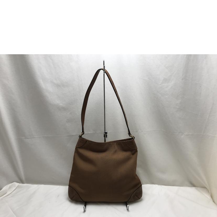 GUCCI グッチ/グッチシマナイロンGGレザーショルダーバッグ/248272//204***/Bランク/51