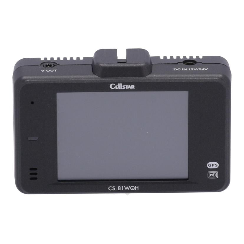 Cellstar セルスター /ドライブレコーダー/CS-81WQH//DR1203714/Bランク/77