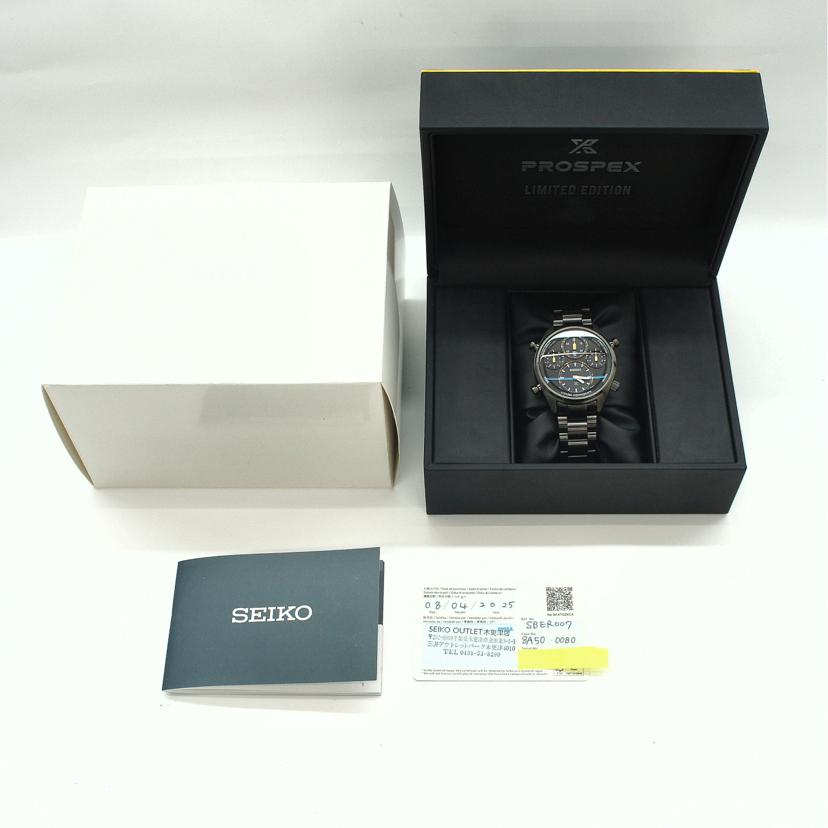 SEIKO/プロスペックス スピードタイマー/ソーラー/SBER007//347******/Aランク/67