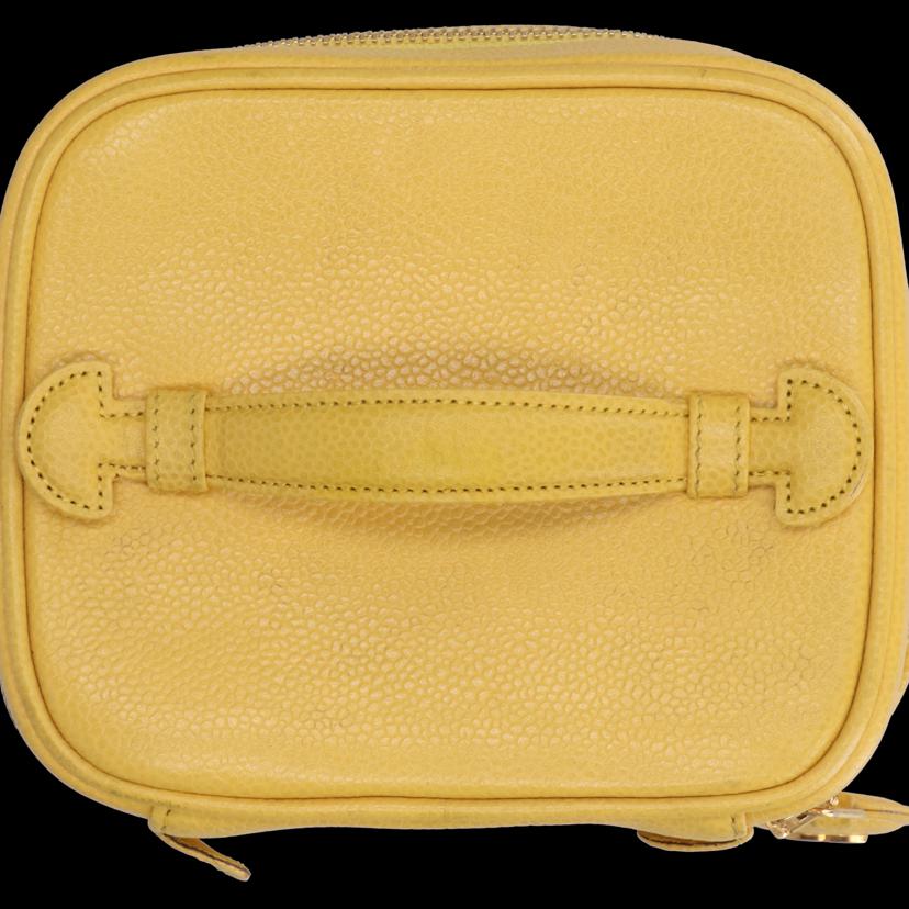 CHANEL/ココマークキャビアスキン/バニティ /A01998//534****/ABランク/75