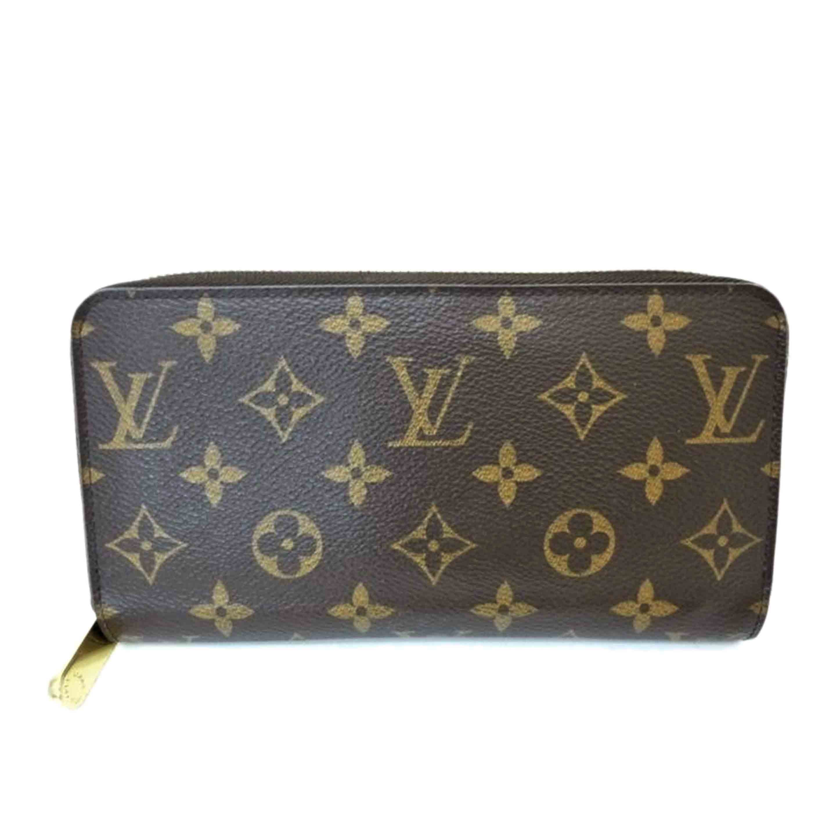 LV ルイヴィトン/ジッピーウォレット/モノグラム/コクリコ/M41896//LM4***/ABランク/88