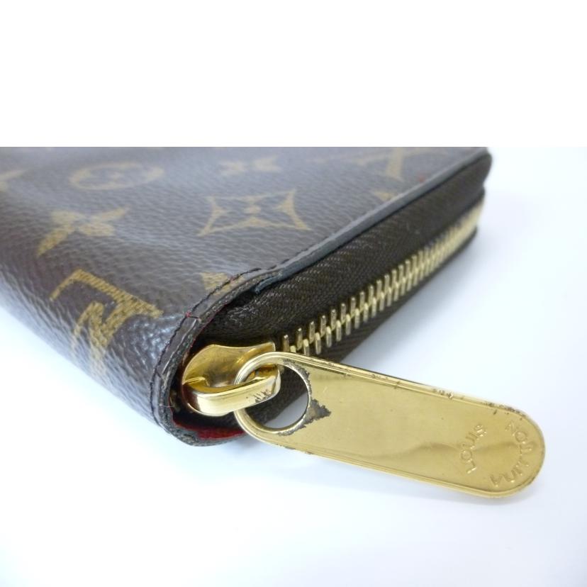 LV ルイヴィトン/ジッピーウォレット/モノグラム/コクリコ/M41896//LM4***/ABランク/88