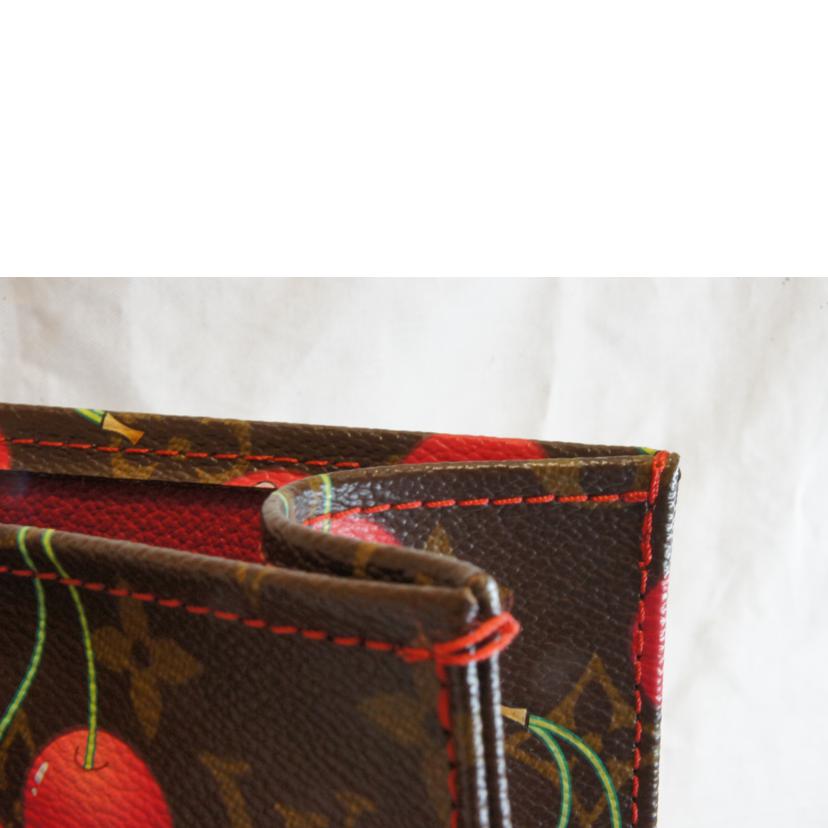 LOUIS VUITTON ルイヴィトン/村上隆サックプラモノグラムチェリー/M95010//MI0***/Aランク/92
