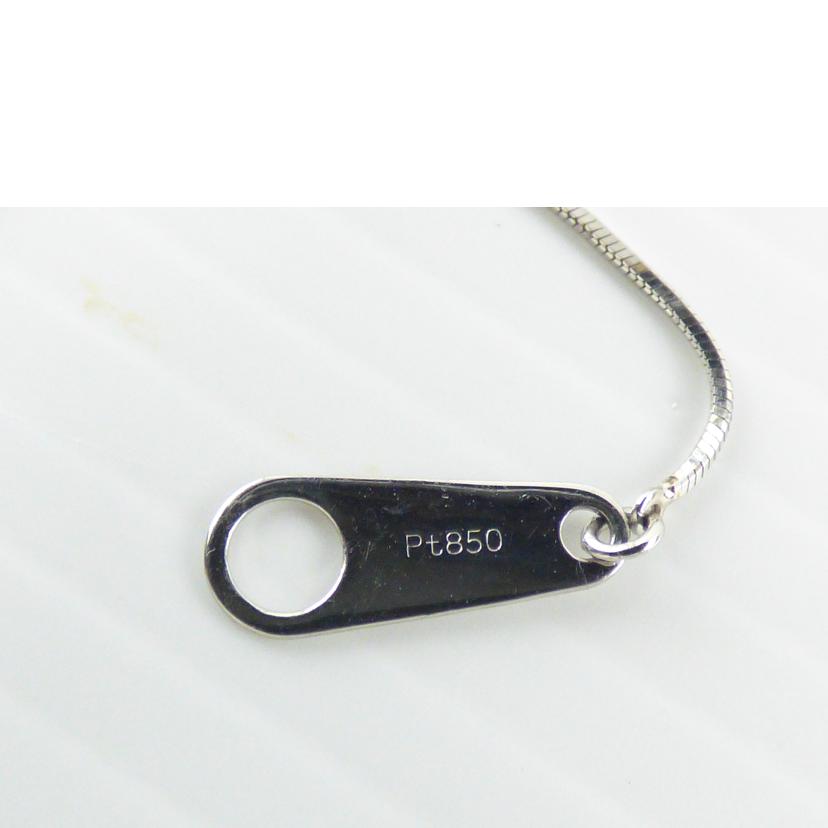 Pt900/850ダイヤネックレス0.30//ABランク/64