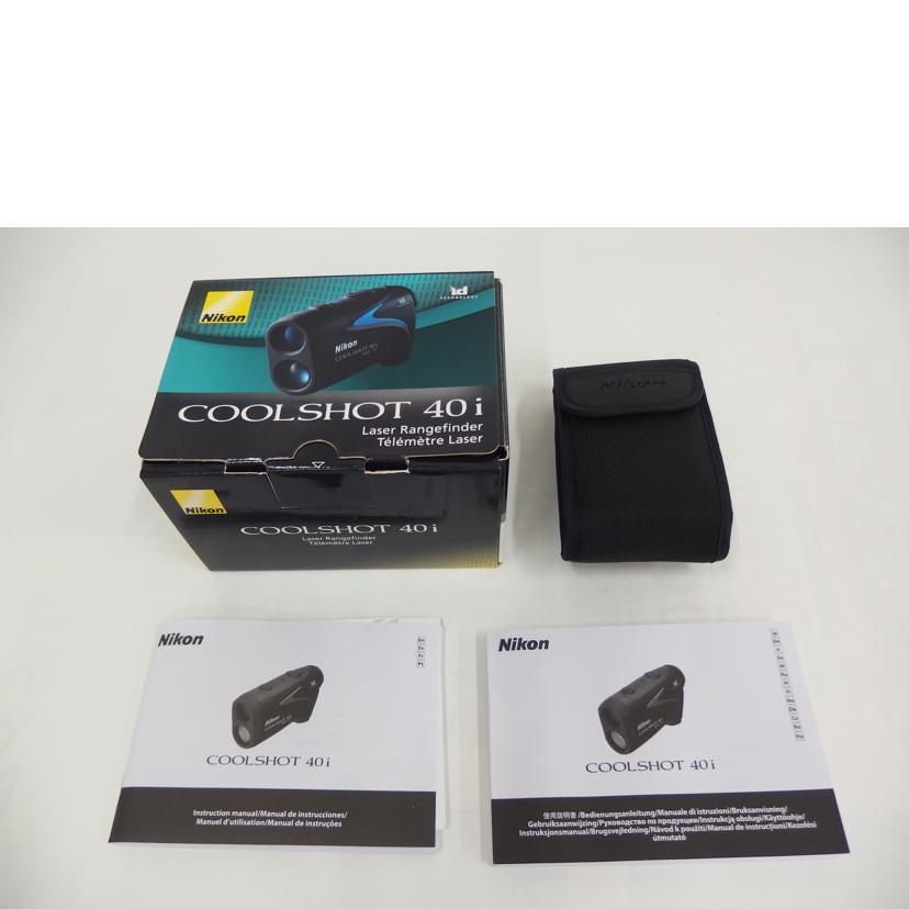 Nikon ニコン/レーザー距離計 COOLSHOT 40i//Aランク/82