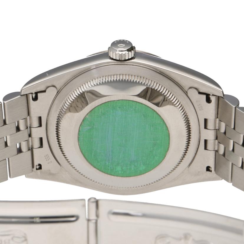 ROLEX ロレックス/デイトジャスト・シルバー/10P新ダイヤ/Y番/16234G//Y21****/Aランク/62