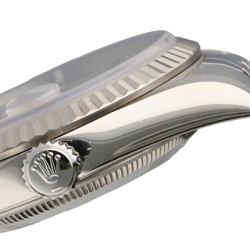 ROLEX ロレックス/デイトジャスト・シルバー/10P新ダイヤ/Y番/16234G//Y21****/Aランク/62