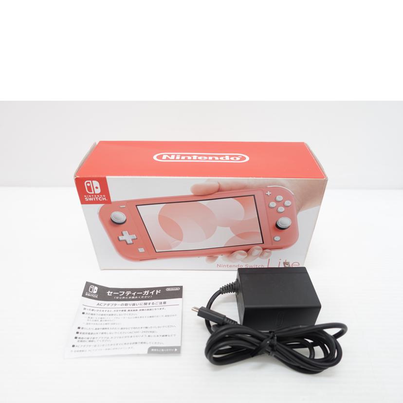 nintendo 任天堂/ニンテンドースイッチLite本体コーラル/HDH-S-PAZAA//XJJ70020630167/ABランク/88