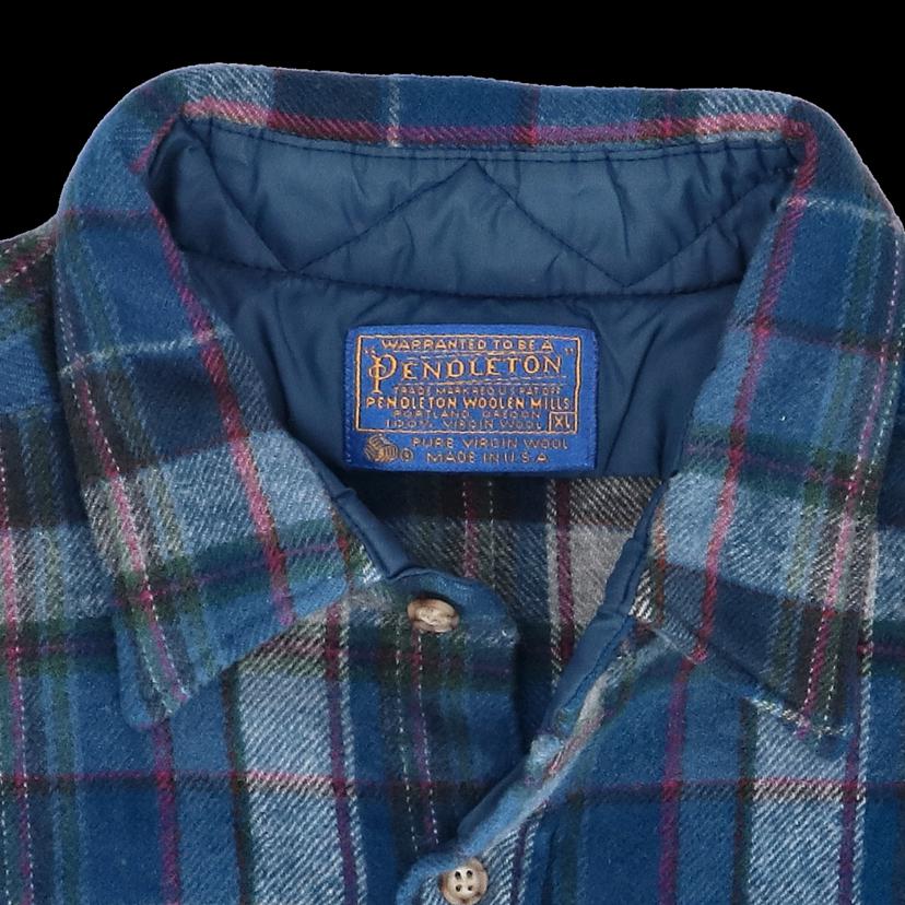 PENDLETON ペンドルトン/70's /ヴィンテージウールシャツ/ USA製//Bランク/85