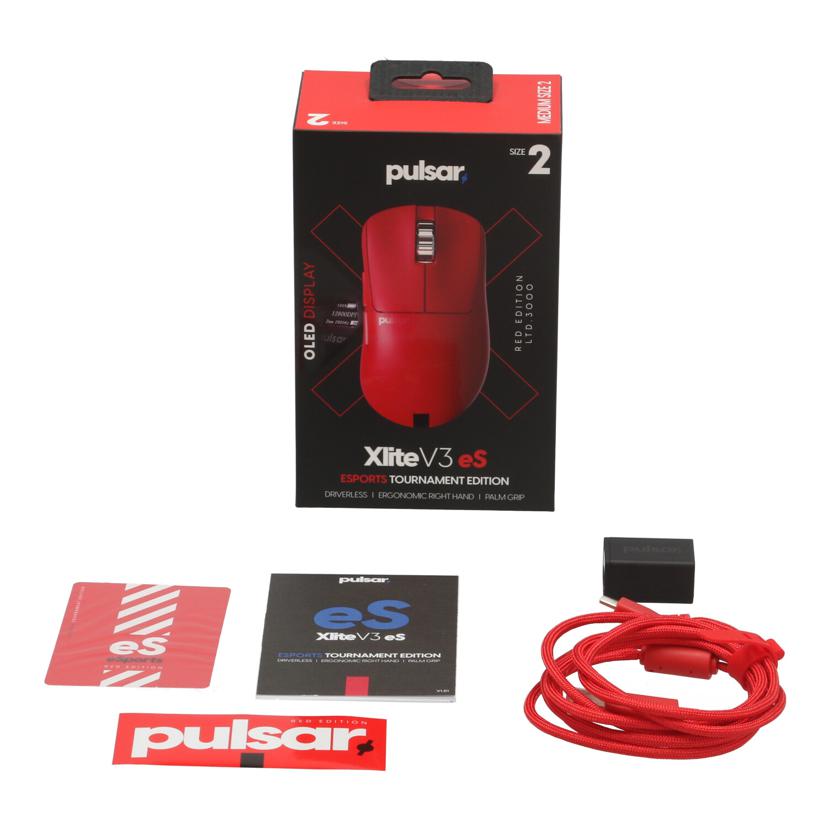 Pulsar Gaming Gears パルサー/ワイヤレスゲーミングマウス/Xlite V3 eS Gaming PXV3ES23//1894/Aランク/65