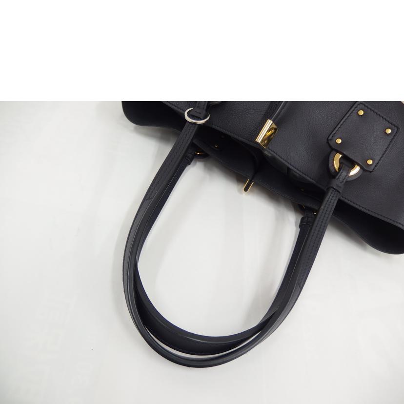 Chloe クロエ/ヴィックトート/ネイビー/アイボリー//Aランク/82