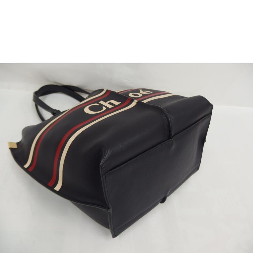 Chloe クロエ/ヴィックトート/ネイビー/アイボリー//Aランク/82