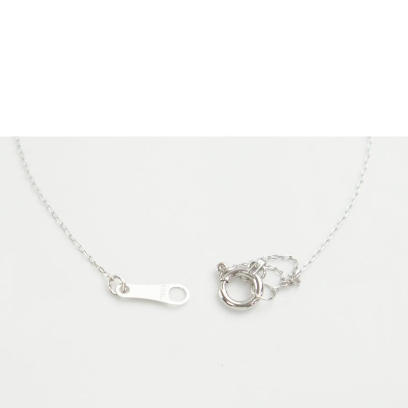 K18WGダイヤネックレス0.10//ABランク/64