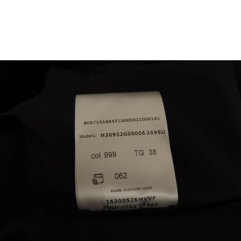 MONCLER モンクレール/MONCLER Abito ミリタリーワンピース/ブラック/H20932G0000 2699U//ABランク/82