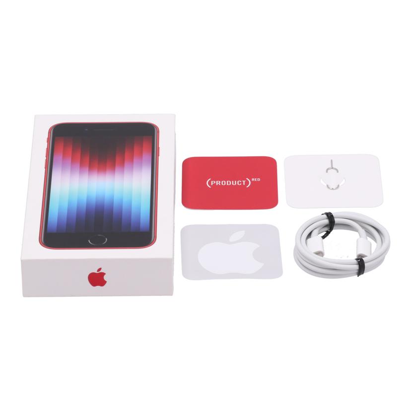 Apple SIMフリー アップル/iPhone SE 第3世代 64GB (PRODUCT)RED/MMYE3J/A//J9406966HF/Aランク/69